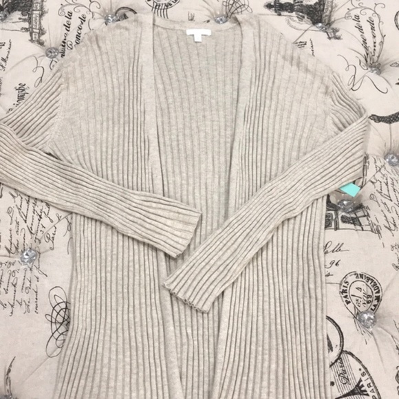 Abound Long Ribbed Construction Cardigan - Picture 6 of 7